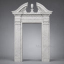 Stone casing in Carrara White - Image 1