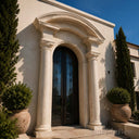 Limestone door surround in Crema Marfil Premium - Image 3