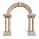 Limestone door surround in Crema Marfil Premium - Image 5