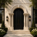 Limestone door surround in Crema Marfil Premium - Image 3