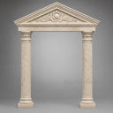 Limestone door surround in Crema Marfil Premium - Image 1