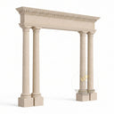 Limestone door surround in Crema Marfil Premium - Image 4