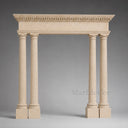 Limestone door surround in Crema Marfil Premium - Image 1