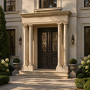 Limestone door surround in Crema Marfil Premium - Image 2