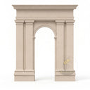 Limestone door surround in Crema Marfil Premium - Image 3