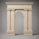 Limestone door surround in Crema Marfil Premium - Image 1