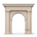 Limestone door surround in Crema Marfil Premium - Image 3