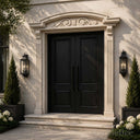 Limestone door surround in Crema Marfil Premium - Image 2