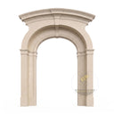 Limestone door surround in Crema Marfil Premium - Image 4