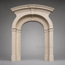 Limestone door surround in Crema Marfil Premium - Image 1
