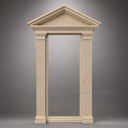 Limestone door surround in Crema Marfil Premium - Image 1