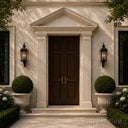 Limestone door surround in Crema Marfil Premium - Image 3