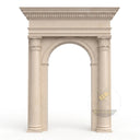 Limestone door surround in Crema Marfil Premium - Image 4