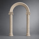 Limestone door surround in Moonlight Beige Limestone - Image 1