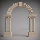 Limestone door surround in Moonlight Beige Limestone - Image 1