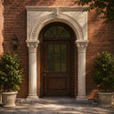 Stone door surround in Moonlight Beige Limestone - Image 4