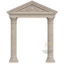 Marble door surround in Moonlight Beige Limestone - Image 4