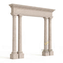 marble door casing in Moonlight Beige Limestone - Image 4