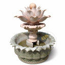 Garden water features in Green marble  + Sunset red - Image 6