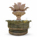 Garden water features in Green marble  + Sunset red - Image 5