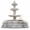 tiered waterfall fountain in Li river - Image 9