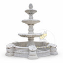 tiered waterfall fountain in Li river - Image 7