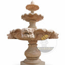 large backyard water fountains in Sunset red - Image 5