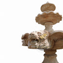 large backyard water fountains in Sunset red - Image 3