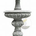 tiered waterfall fountain in Gray granite - Image 5