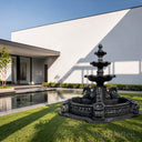 waterfall fountain outdoor in Black granite - Image 7