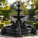 waterfall fountain outdoor in Black granite - Image 2