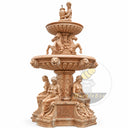 water fountains for outside in Sunset red - Image 6