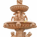 water fountains for outside in Sunset red - Image 3