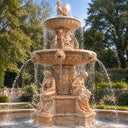 water fountains for outside in Sunset red - Image 2