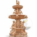 water fountains for outside in Sunset red - Image 4