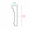 marble flat trim in Pearl Linen limestone - Image 5