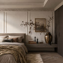 marble chair rail in Pearl Linen limestone - Image 2
