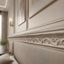 marble flat trim in Pearl Linen limestone - Image 4