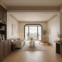 marble architrave in Pearl Linen limestone - Image 2