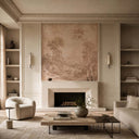 marble flat trim in Pearl Linen limestone - Image 2
