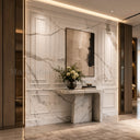 Carved Marble Wainscoting in Arabescato Corchia Marble - Image 5