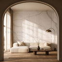 Relief-Carved Marble Wall Panels in Arabescato Corchia Marble - Image 2