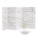 Carved marble wall panels in Arabescato Corchia Marble - Image 3