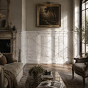 Carved marble wall panels in Arabescato Corchia Marble - Image 2