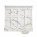 marble wainscoting in Arabescato Corchia Marble - Image 3