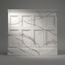 marble wainscoting in Arabescato Corchia Marble - Image 1