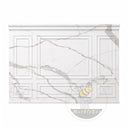 Relief-Carved Marble Wall Panels in Arabescato Corchia Marble - Image 3