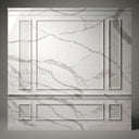 Carved marble wall panels in Arabescato Corchia Marble - Image 1