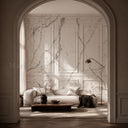 marble wainscoting in Arabescato Corchia Marble - Image 4