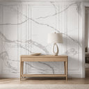 Carved Marble Wainscoting in Arabescato Corchia Marble - Image 2
